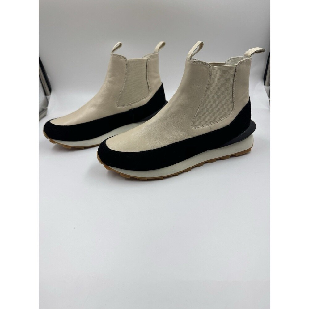 J Slides NYC Eloise Beige Ankle Boots Shoes Women’s Size 8M